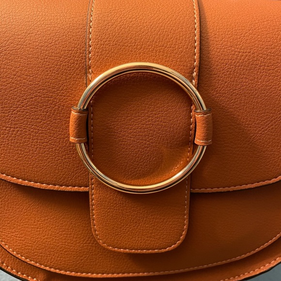 Brown Ringed Saddle Bag - Picture 4 of 7